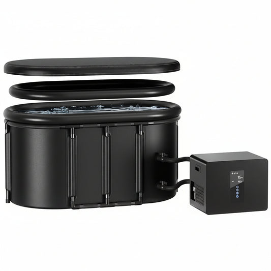 1/3HP Ice Bath Chiller & 148Gal Cold Plunge Tub Bundle