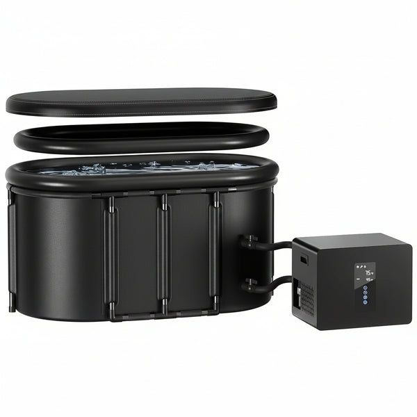 1/3HP Ice Bath Chiller & 148Gal Cold Plunge Tub Bundle