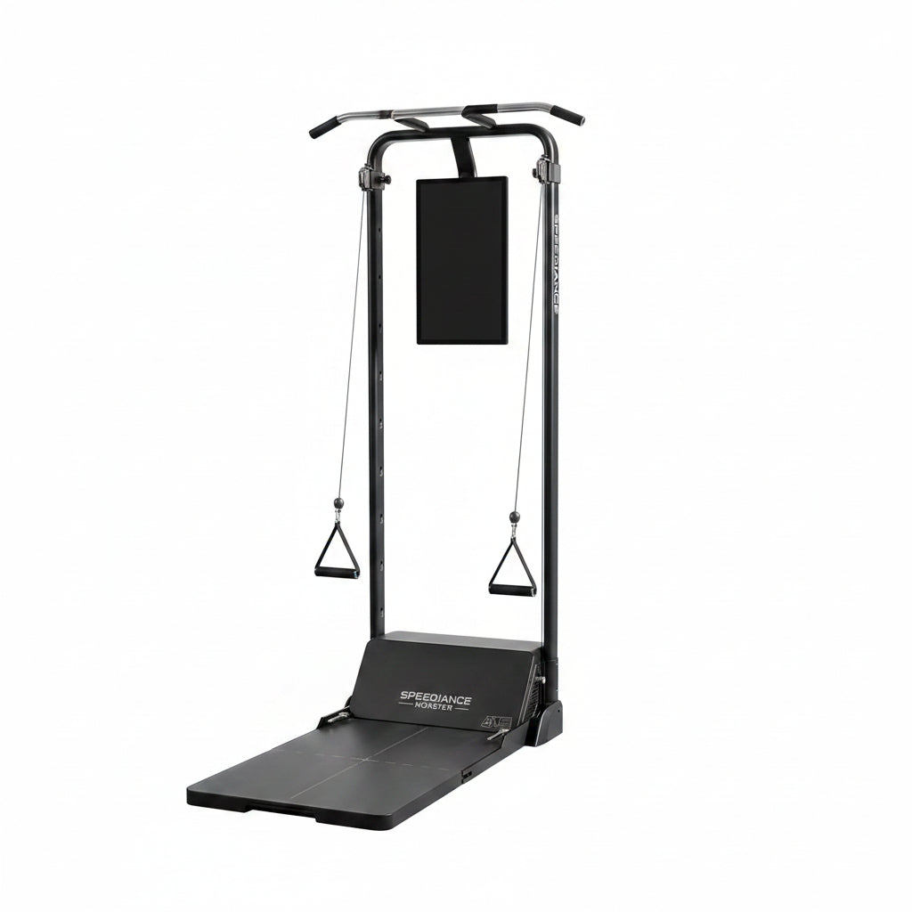 Gym Monster – All-In-One Home Gym Workout Machine with 220LBS Digital Weight, Full Body Strength Training Equipment, No Installation Required
