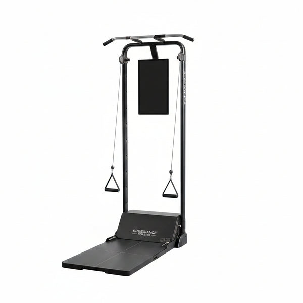 Gym Monster – All-In-One Home Gym Workout Machine with 220LBS Digital Weight, Full Body Strength Training Equipment, No Installation Required