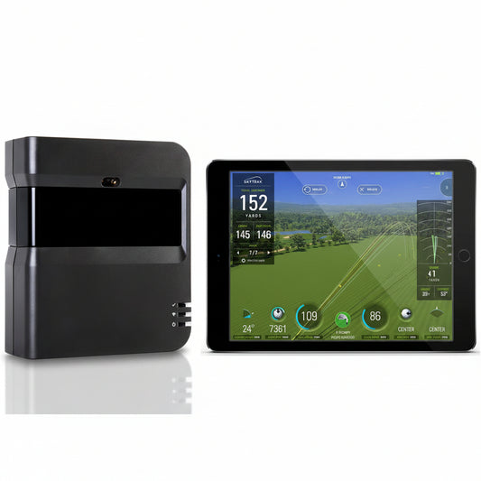 Golf Launch Monitor and Golf Simulator with Metal Protective Case